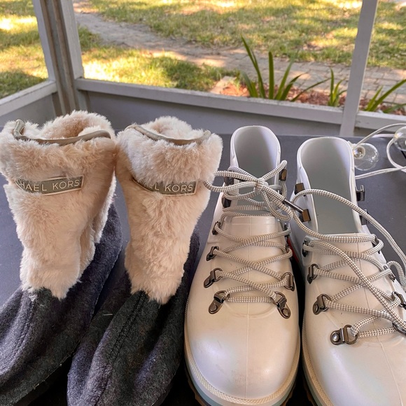 Michael Kors rain boots / removable insert - Picture 5 of 5